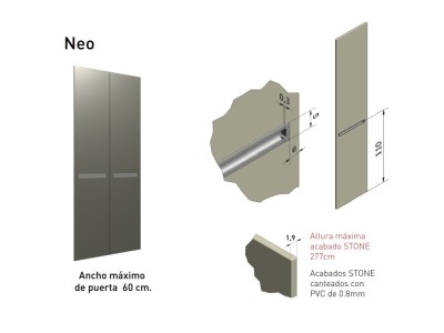 Armario a medida de puertas batientes Neo Next jotajotape - 4
