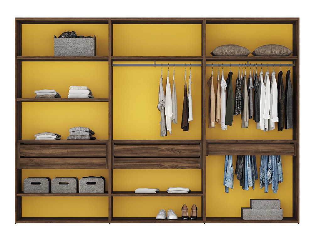 Armario a medida puertas batientes Rústica Next jotajotape - 2