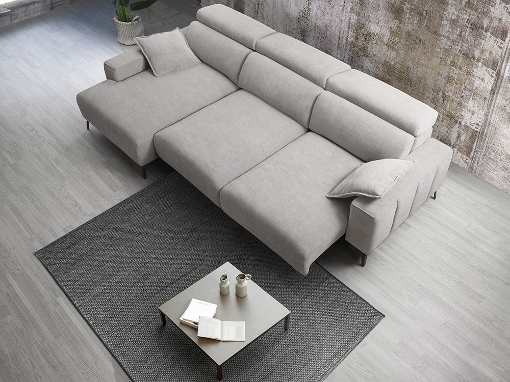 Sofá Chaiselongue con deslizantes Vivian Pedro Ortiz - 2