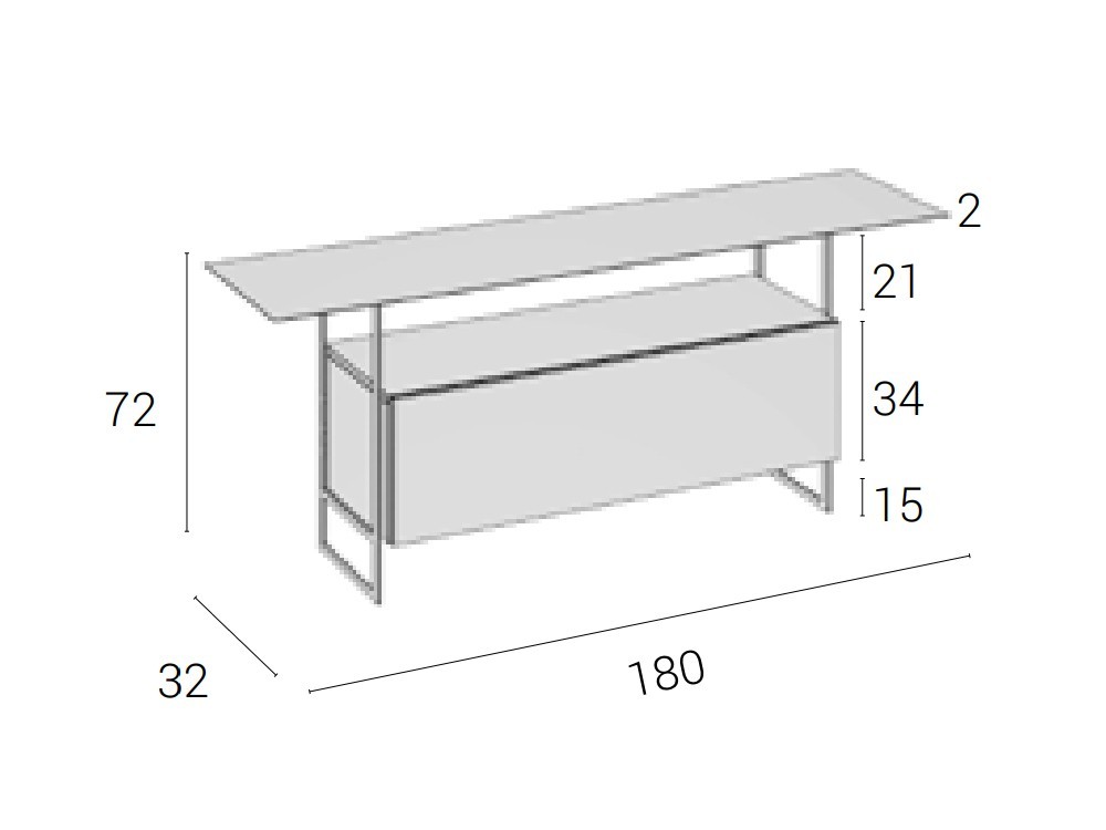 Consola Indiana Brave 51 Cubi - 4