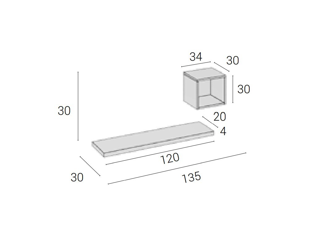 Recibidor Merisi Brave 67 Cubi - 3