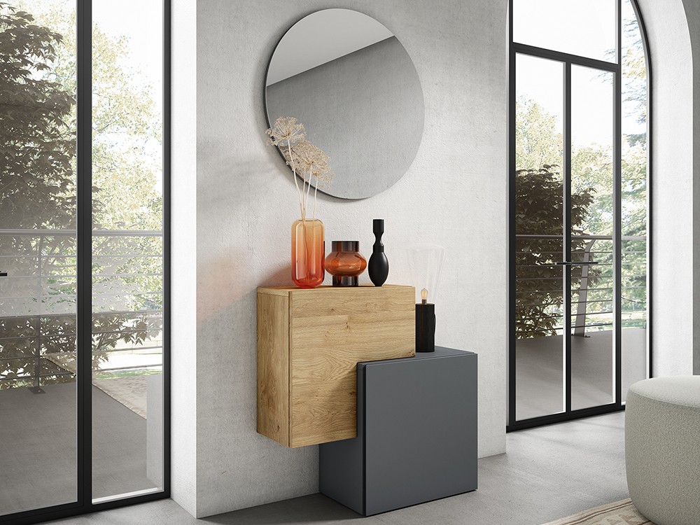 Mueble recibidor Matteo Brave 70 Cubi - 9