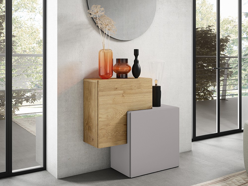 Mueble recibidor Matteo Brave 70 Cubi - 4
