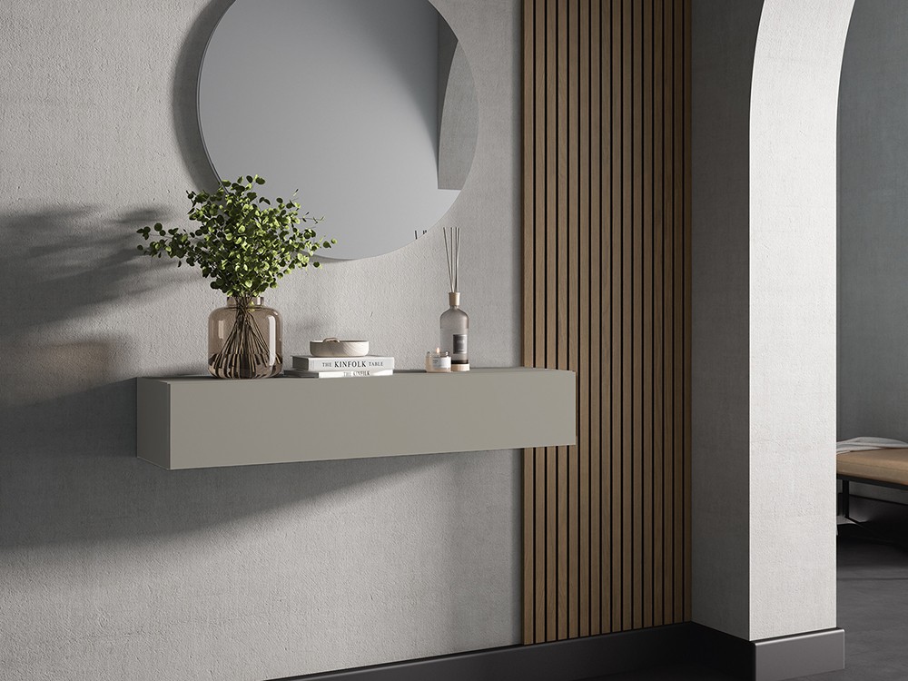 Mueble recibidor suspendido con cajón Terra Brave 74 Cubi - 2