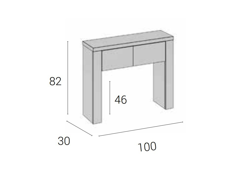 Consola Johan Boreal Brave 80 Cubi - 3