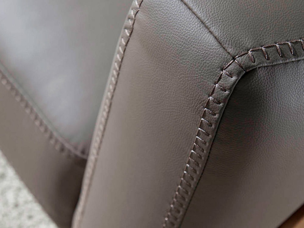 Sofá tapizado en piel color visón Ángel Cerdá 6028/6029 Ángel Cerdá - 10