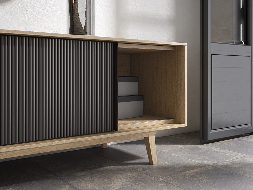 Mueble para televisión puerta corredera Ideas 706 A.Brito - 10