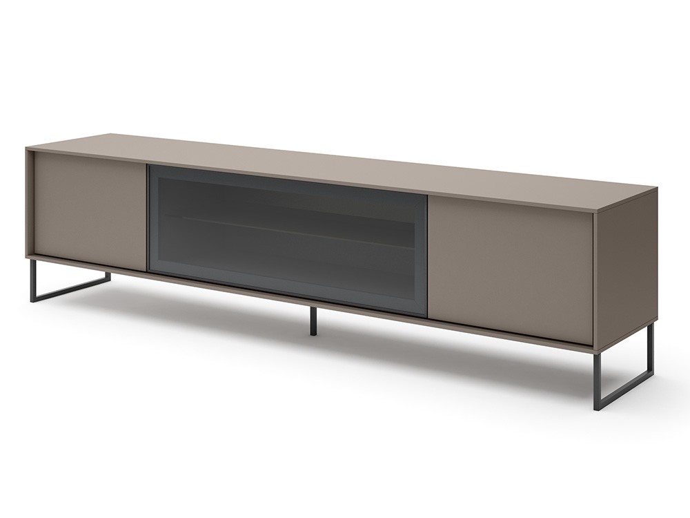 Mueble para televisión puerta vitrina Ideas 709 A.Brito - 10