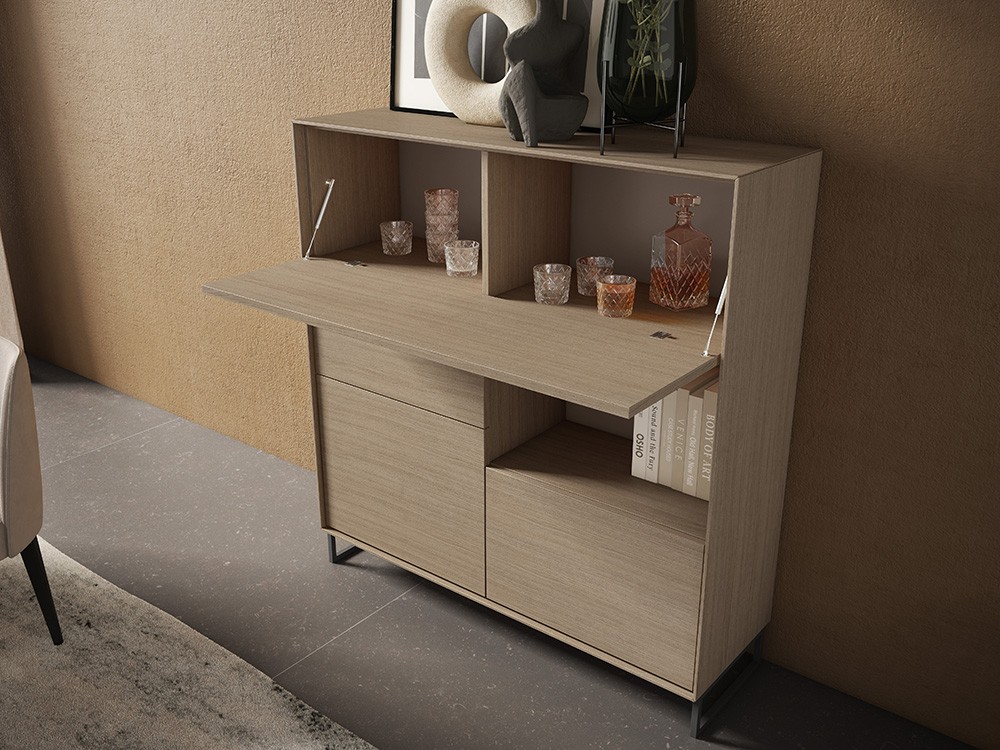 Aparador cubo con puerta abatible Ideas 720 A.Brito - 2 Aparador cubo con puerta abatible Ideas 720 A.Brito - 2