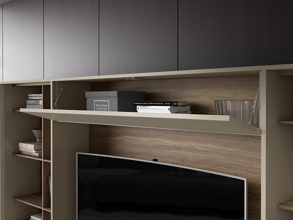 Librería para salón Ideas 724 A.Brito - 2