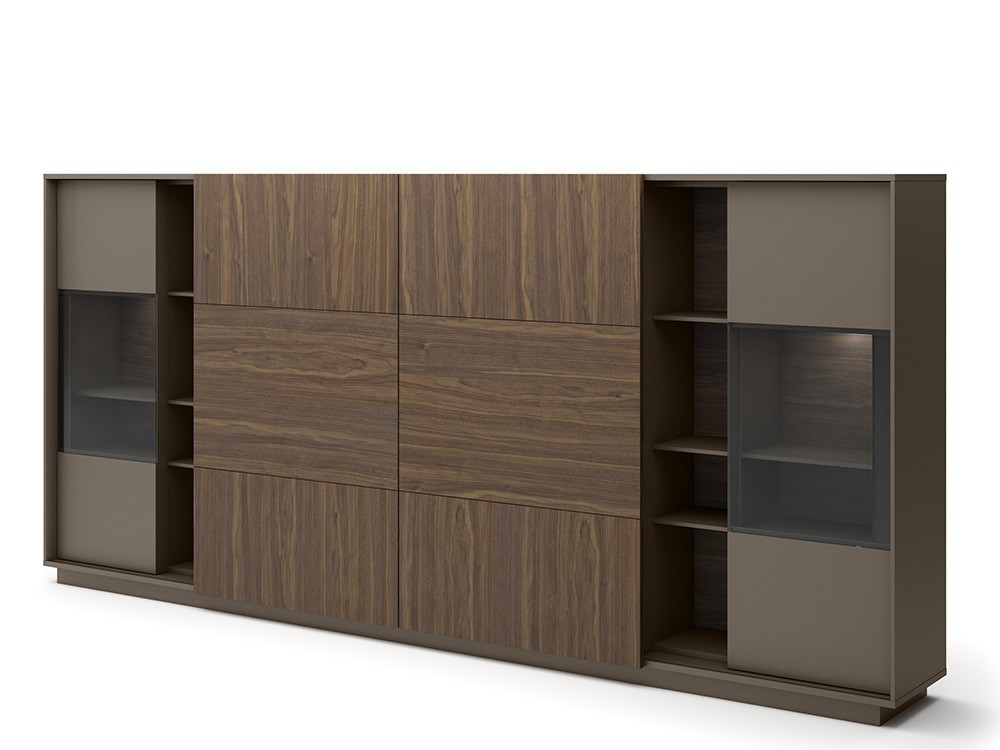 Librería baja para salón con puertas correderas Ideas 740 A.Brito - 4