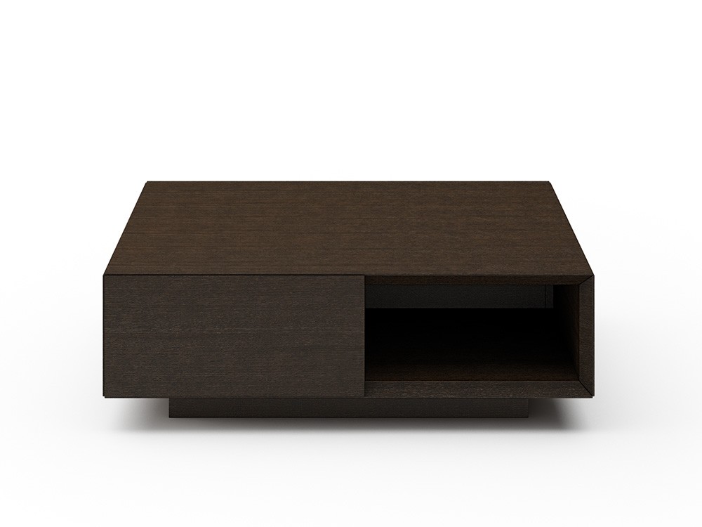 Mesa de centro cuadrada dos cajones GI II A.Brito - 2