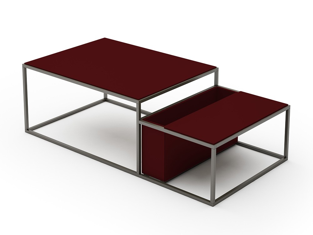 Mesa de centro con caja extraíble SR VII A.Brito - 10