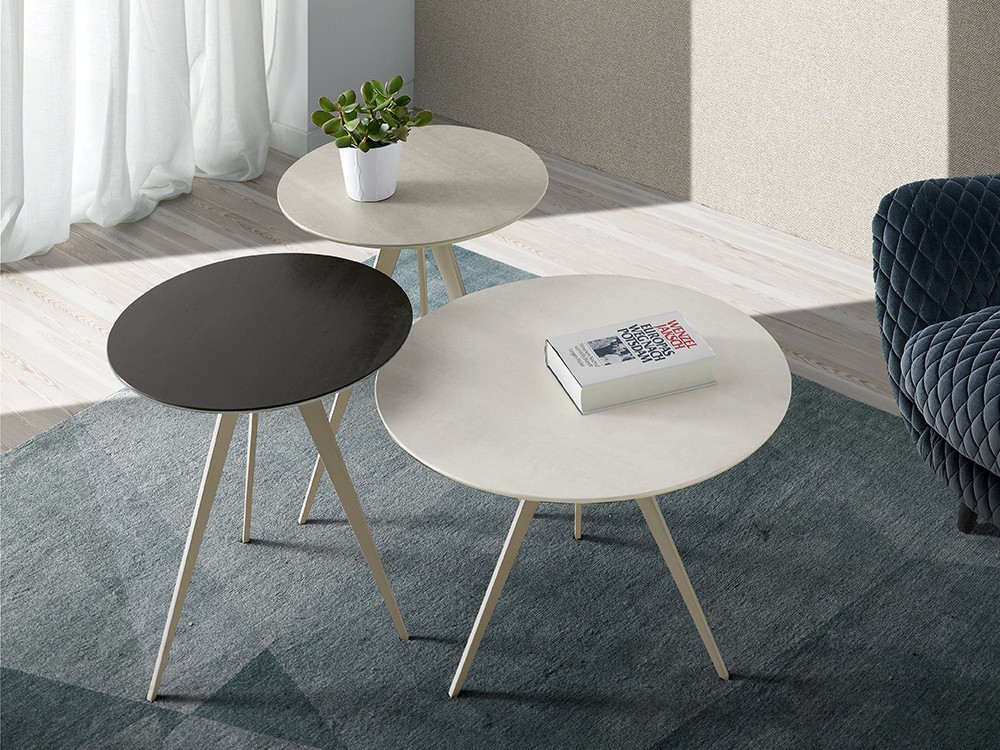 Mesa de centro y auxiliar Trendy Ramiro Tarazona