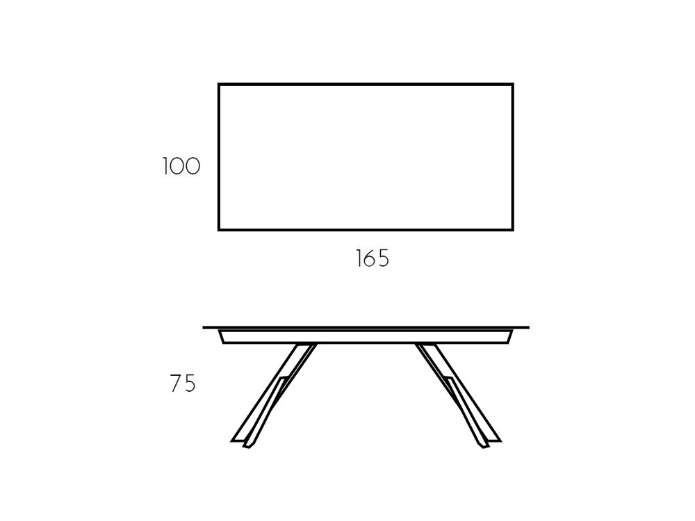 Mesa de comedor extensible Kross madera de Ramiro Tarazona - 4