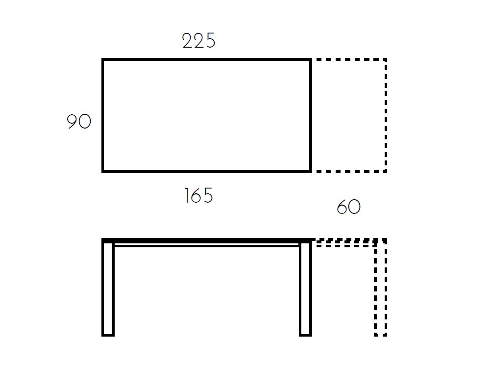 Mesa Extensible Link cristal Ramiro Tarazona - 10