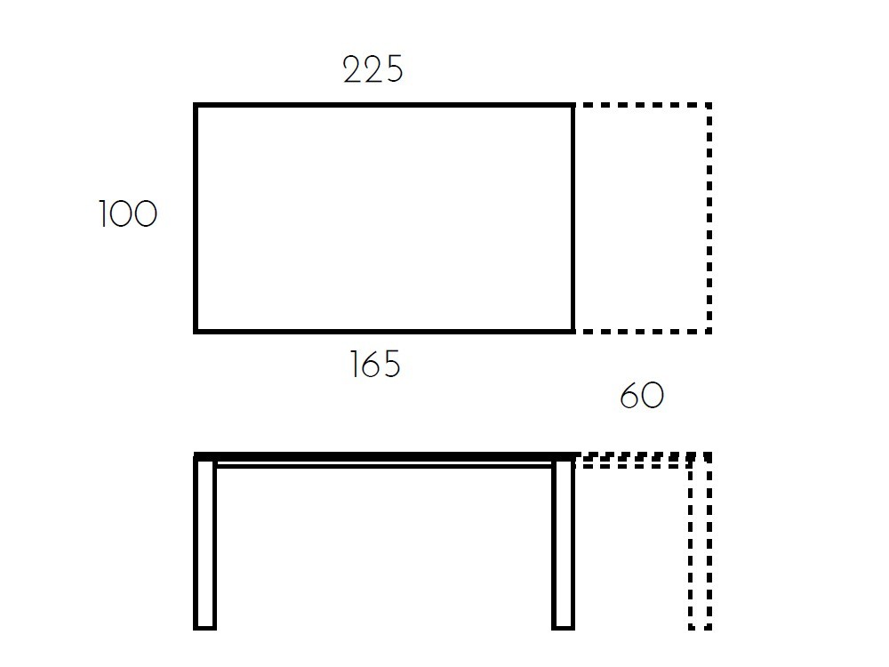 Mesa Extensible Link cristal Ramiro Tarazona - 11