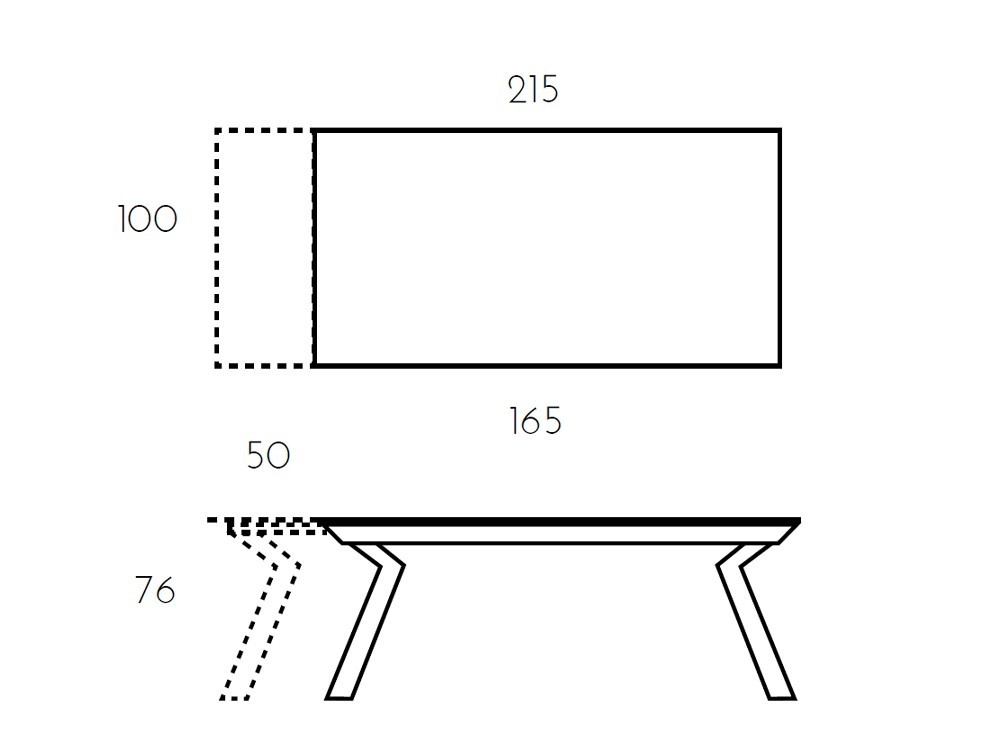 Mesa extensible velvet porcelánico de Ramiro Tarazona - 9