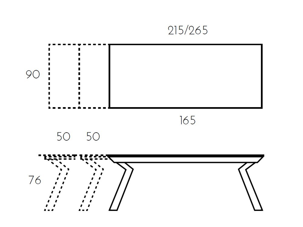 Mesa extensible velvet porcelánico de Ramiro Tarazona - 16