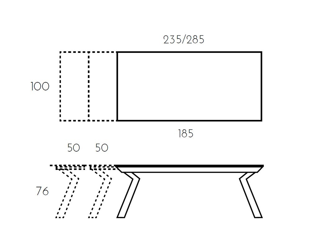 Mesa extensible velvet porcelánico de Ramiro Tarazona - 19