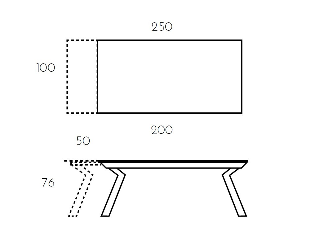 Mesa extensible velvet cristal de Ramiro Tarazona - 11