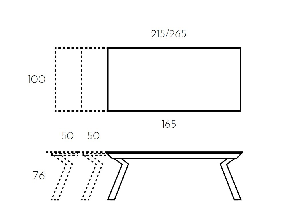 Mesa extensible velvet cristal de Ramiro Tarazona - 16