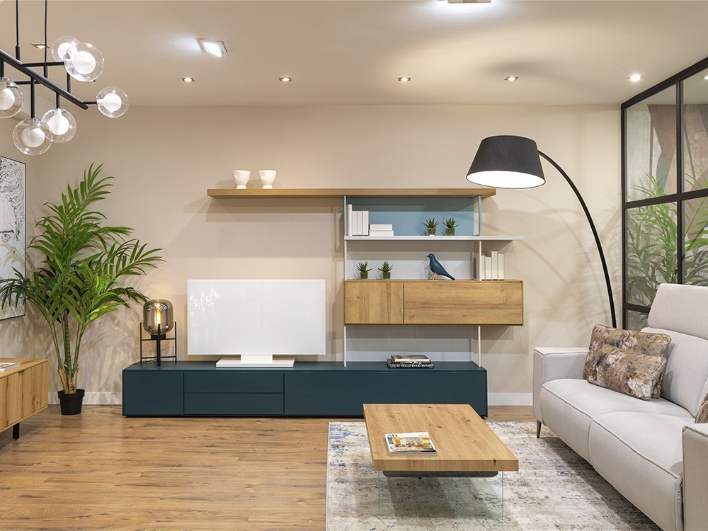 Proyecto salón con estructura metálica