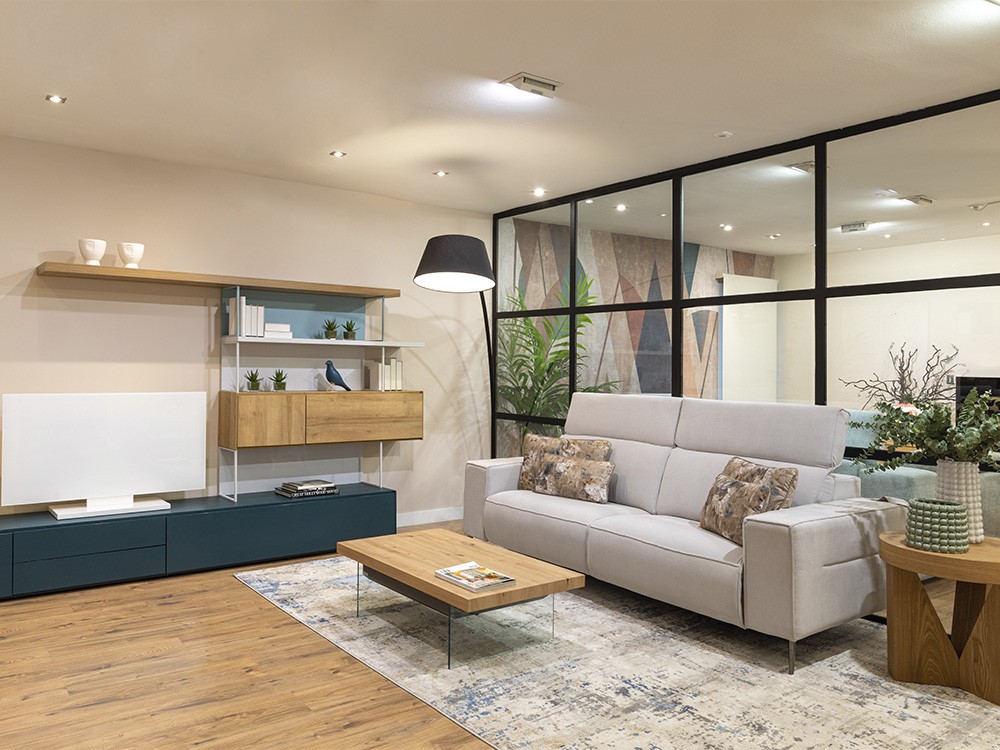 Proyecto salón con estructura metálica 