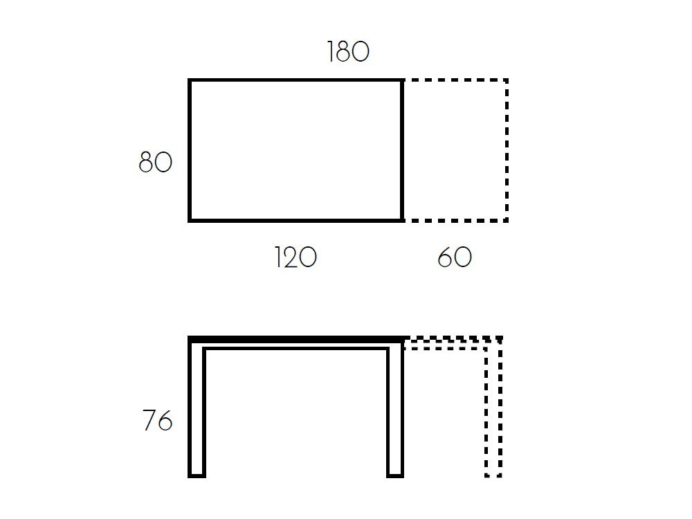 Mesa de comedor extensible Urban cristal de Ramiro Tarazona - 5 Mesa de comedor extensible Urban cristal de Ramiro Tarazona - 5