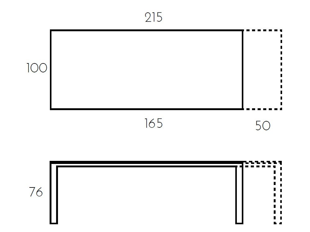 Mesa de comedor extensible Urban cristal de Ramiro Tarazona - 12 Mesa de comedor extensible Urban cristal de Ramiro Tarazona - 12
