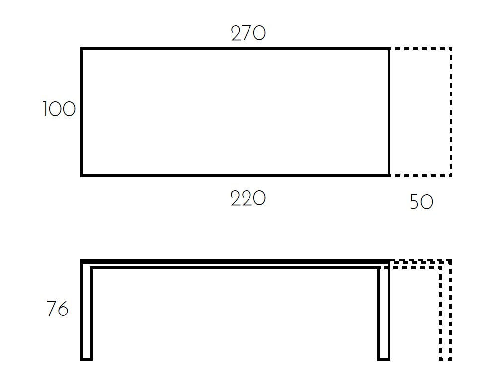 Mesa de comedor extensible Urban cristal de Ramiro Tarazona - 16 Mesa de comedor extensible Urban cristal de Ramiro Tarazona - 16