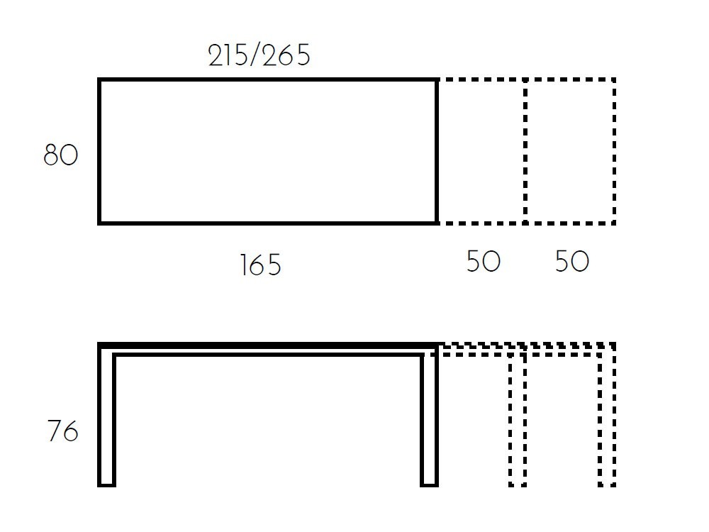 Mesa de comedor extensible Urban cristal de Ramiro Tarazona - 20 Mesa de comedor extensible Urban cristal de Ramiro Tarazona - 20