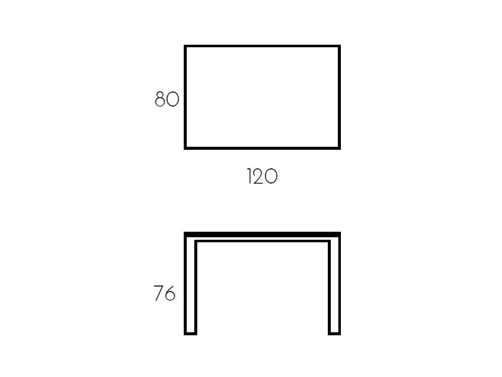 Mesa de comedor fija Urban cristal de Ramiro Tarazona - 4