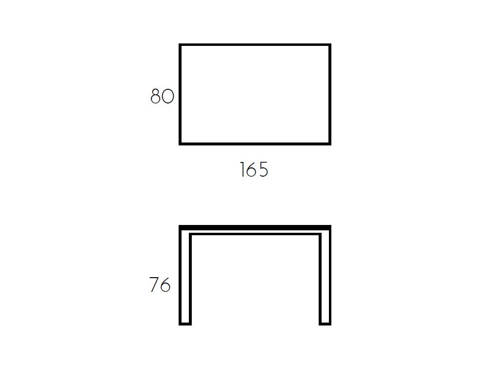 Mesa de comedor fija Urban cristal de Ramiro Tarazona - 9
