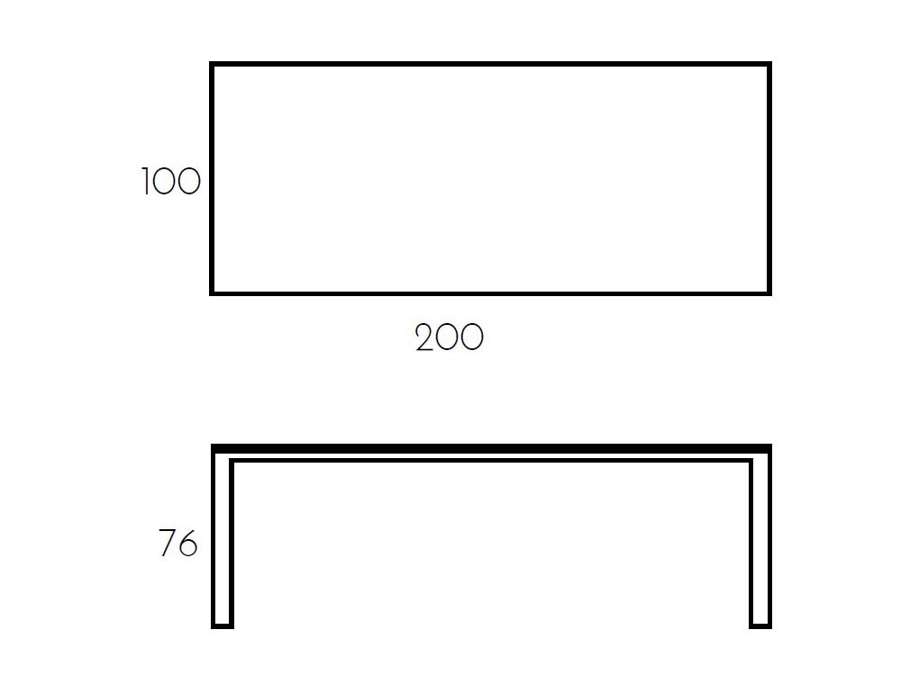 Mesa de comedor fija Urban cristal de Ramiro Tarazona - 14