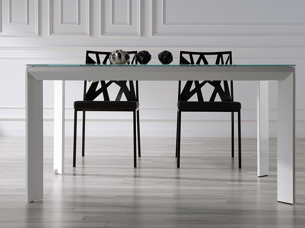 Mesa de comedor fija Urban porcelánico de Ramiro Tarazona - 2