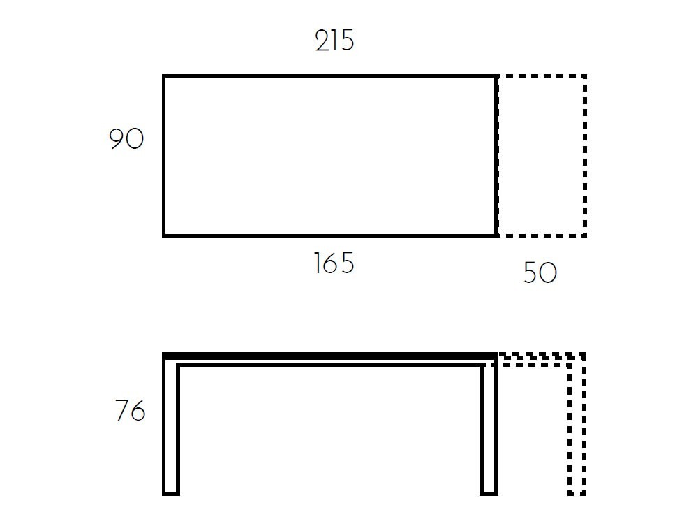 Mesa extensible Urban Porcelánico de Ramiro Tarazona - 10