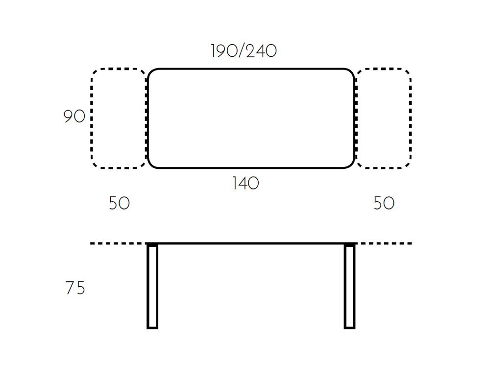 Mesa Extensible de cristal Play Plus Ramiro Tarazona - 4