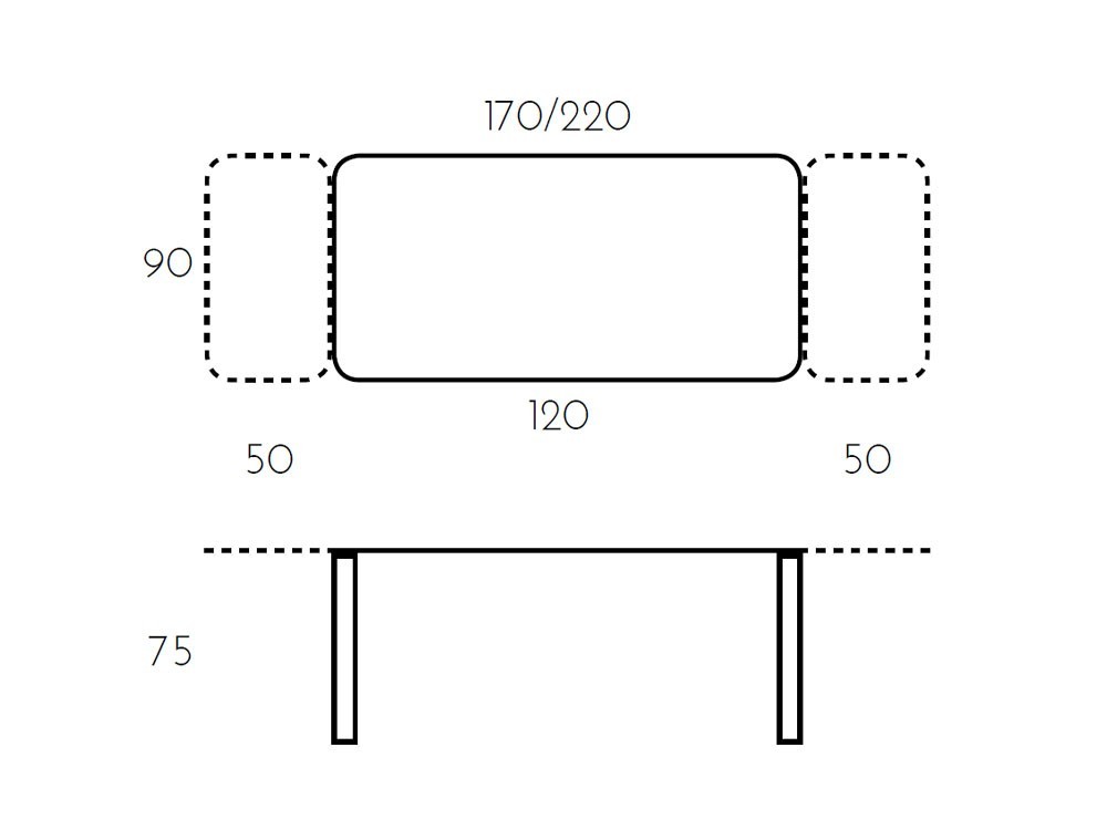 Mesa Extensible de cristal Play Plus Ramiro Tarazona - 3