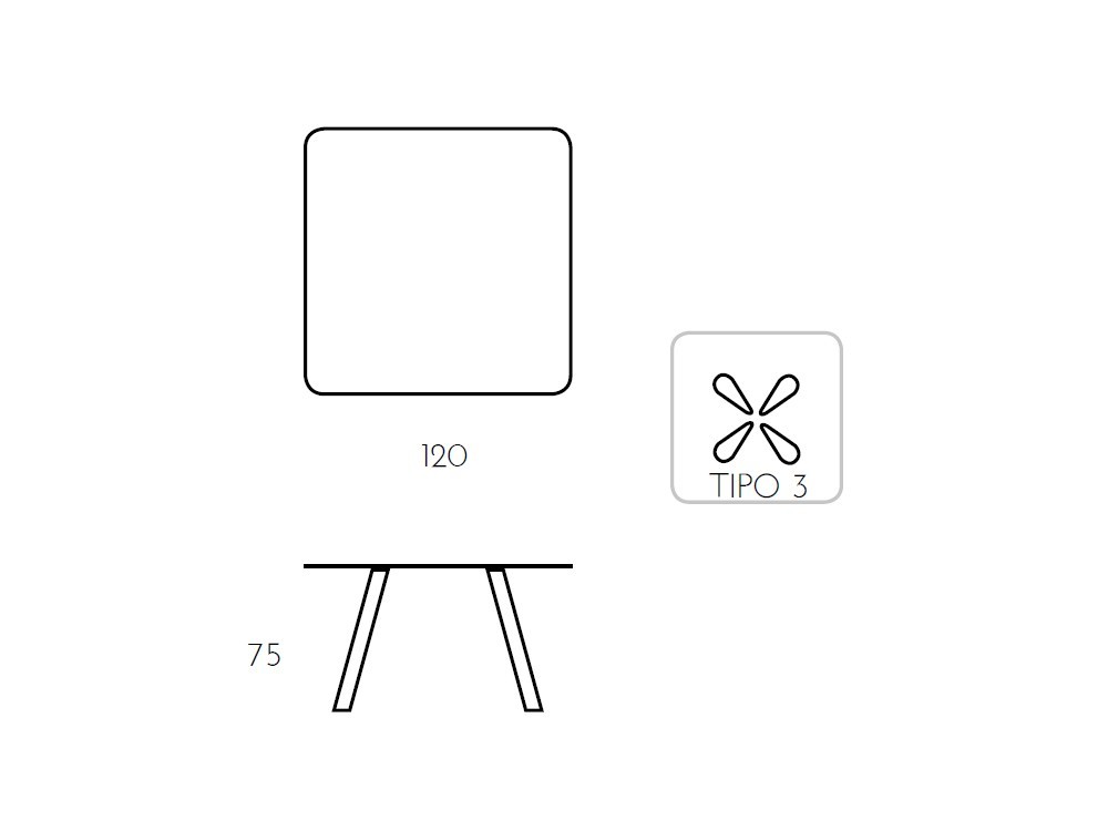 Mesa fija de cristal Play cristal 10mm Ramiro Tarazona - 7