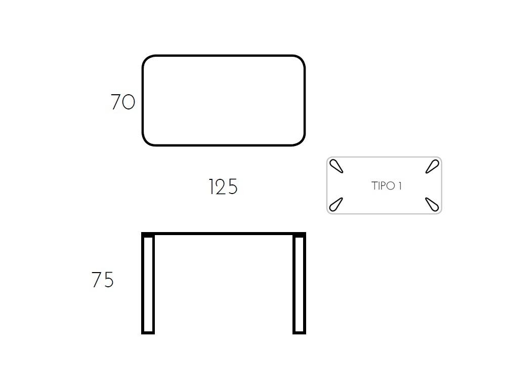 Mesa fija de cristal Play cristal 10mm Ramiro Tarazona - 9