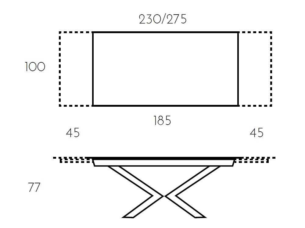 Mesa extensible Motion madera de Ramiro Tarazona - 4