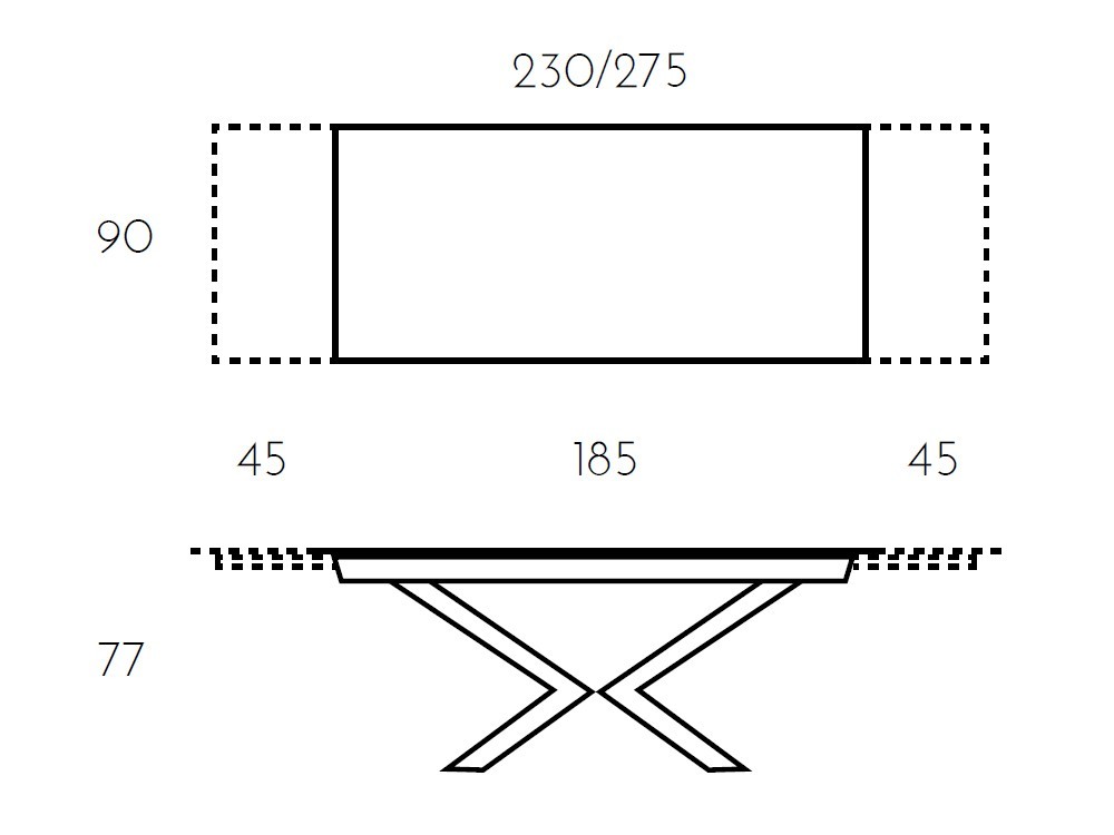 Mesa extensible Motion madera de Ramiro Tarazona - 3