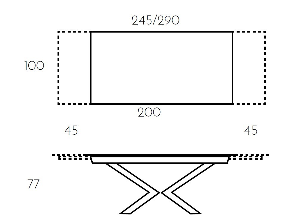Mesa extensible Motion madera de Ramiro Tarazona - 5