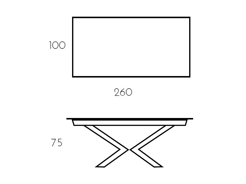 Mesa de comedor fija Motion Porcelánico de Ramiro Tarazona - 8