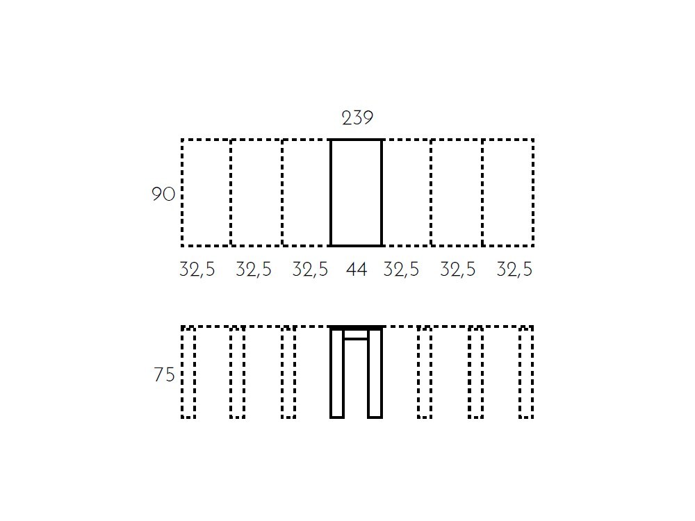 Mesa Consola Extensible Voila porcelánico Ramiro Tarazona - 4