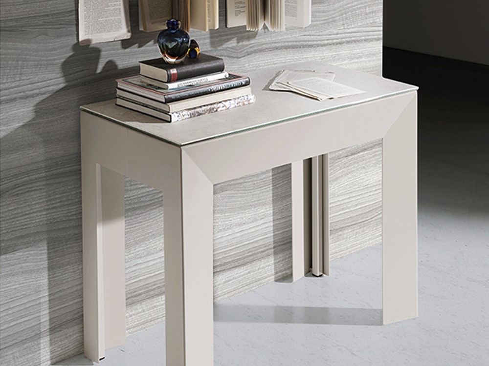 Mesa Consola Extensible Voila porcelánico Ramiro Tarazona - 3