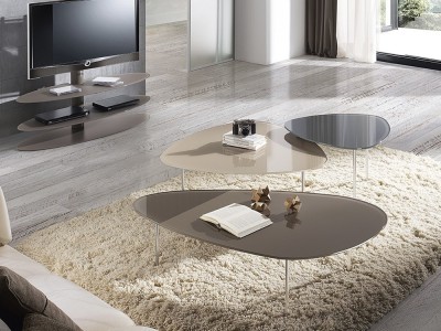 Mesa de centro Soul cristal de Ramiro Tarazona - 1
