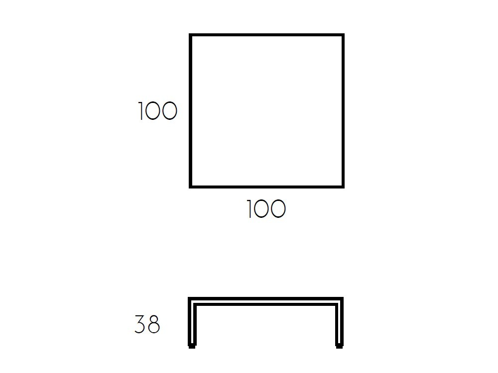 Mesa de centro Aura porcelánico de Ramiro Tarazona - 4