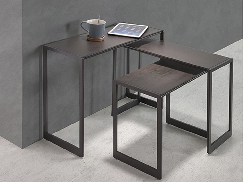 Mesa auxiliar Aura porcelánico de Ramiro Tarazona - 3